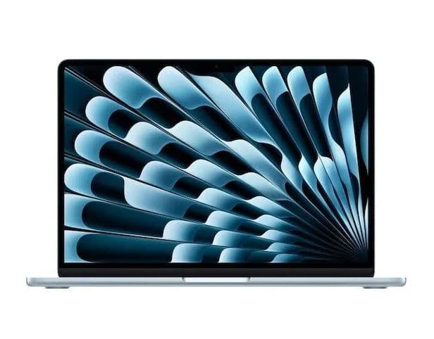 Apple MacBook Air (13 inch, Apple M4 Chip with 10-Core CPU and 8-Core GPU, 16GB Shared Memory, 256GB, QWERTZ)