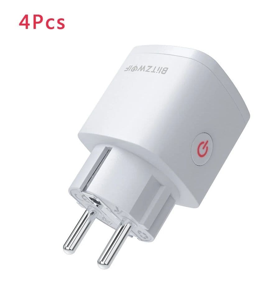 BlitzWolf BW-SHP13 ZigBee 3.0 Smart Socket 16A (4 τεμάχια) με 27,05€ στο Banggood