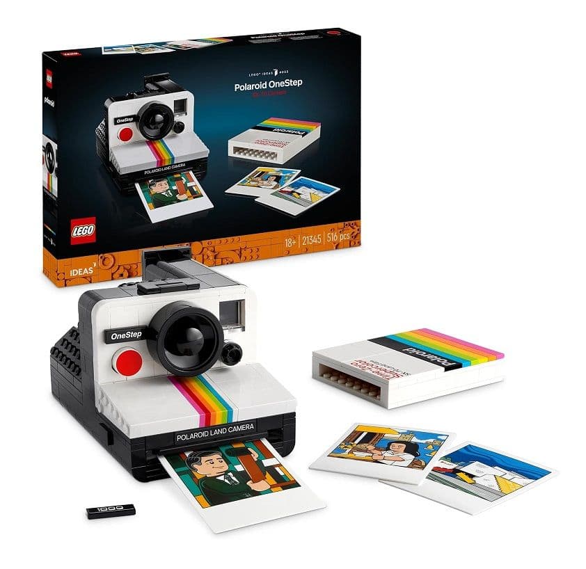 Lego Ideas Polaroid OneStep SX-70 Camera με 53.44€ από το Άμαζον