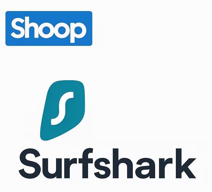 Surfshark VPN 98% cashback από shoop.de