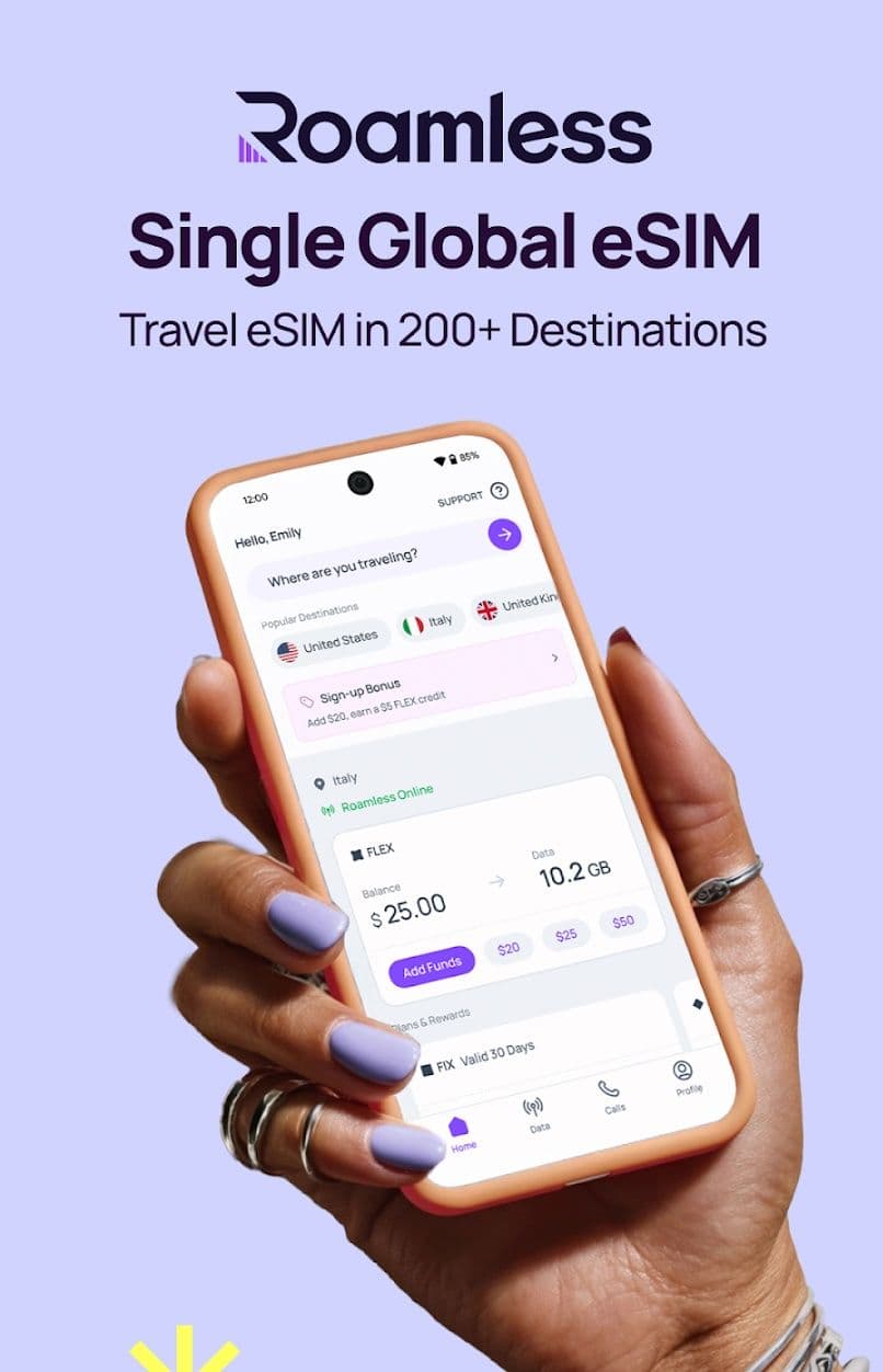 Έκπτωση -50% στα πακέτα RoamlessFix (global eSIM)