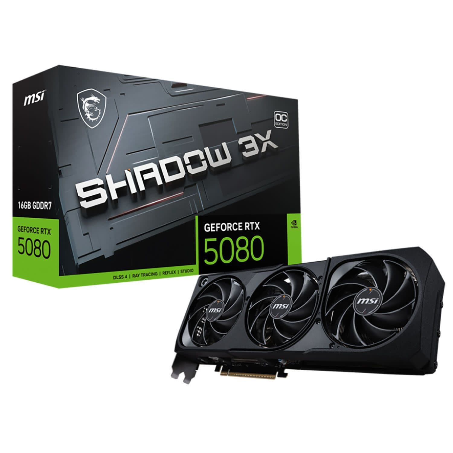 Κάρτα Γραφικών MSI VGA GeForce RTX 5080 SHADOW 3X OC