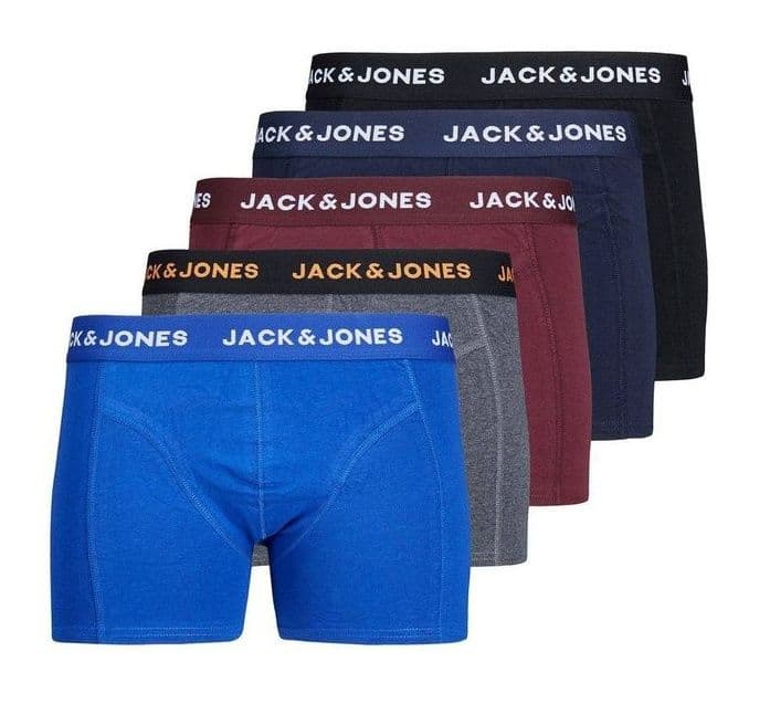 Μποξεράκια Jack & Jones σετ 5τμχ. με 18.4€ από το e-shop.gr