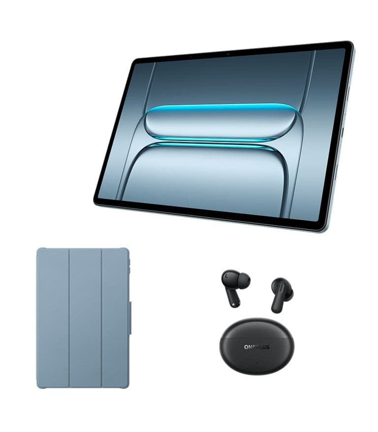 OnePlus Pad Lite (6GB RAM + 128GB ROM) + OnePlus Nord Buds 3 Pro (ANC) + Folio Case (στην εφαρμογή)