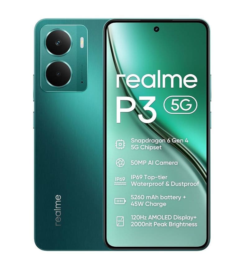 Realme P3 5G 12GB 512GB Smartphone με 217.33€ - Amazon IT