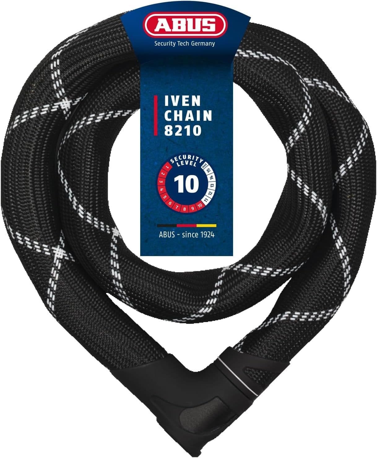 ABUS Iven Chain 8210/140 Κλειδαριά Ποδηλάτου Κουλούρα