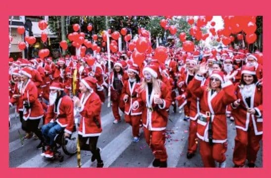 Athens Santa Run 2025 με δωρεάν συμμετοχή για τα παιδιά