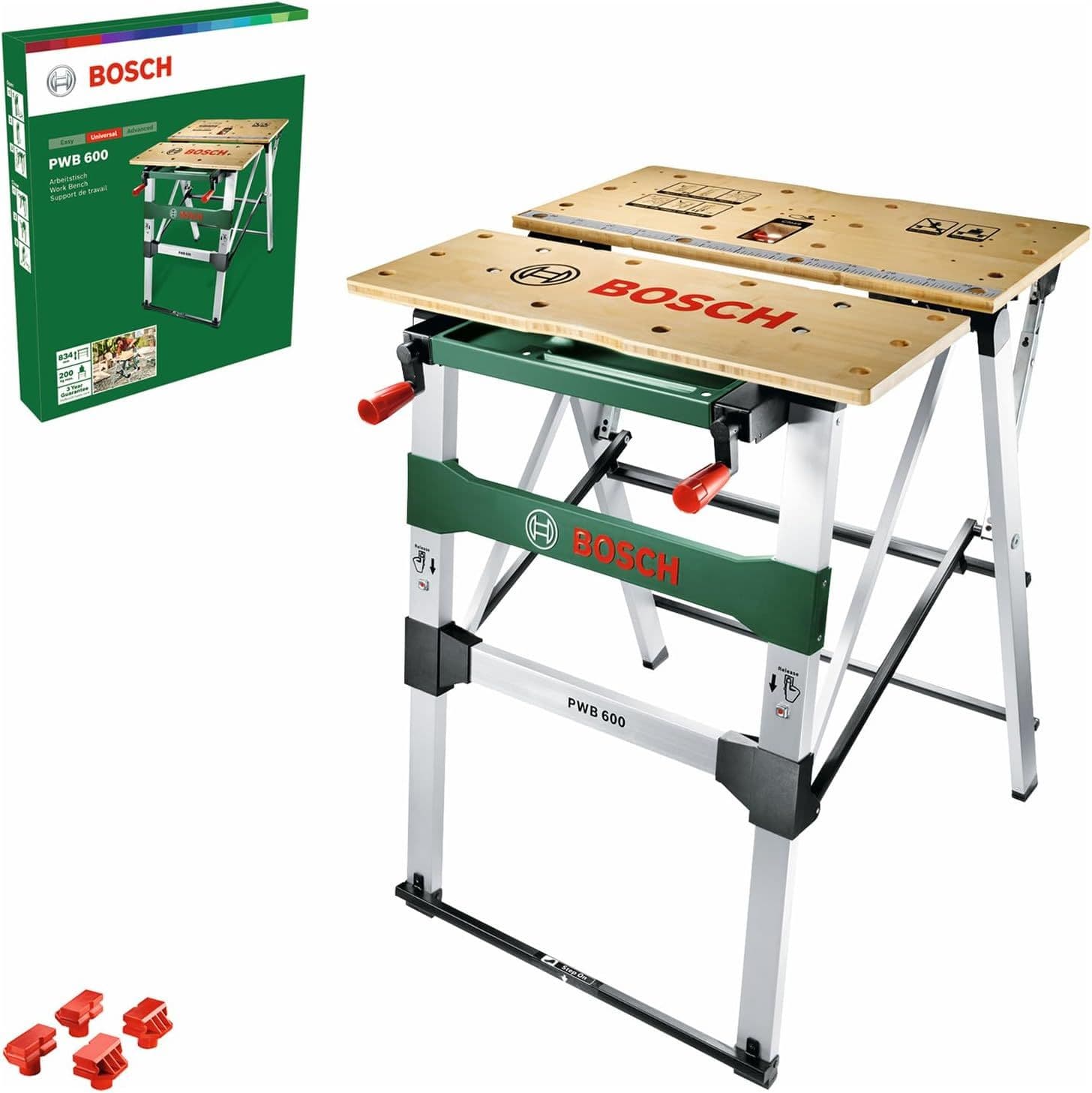 Bosch PWB 600 Πάγκος Εργασίας Αντοχής 200kg
