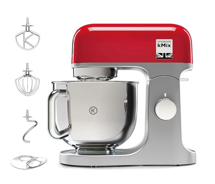 Κουζινομηχανή Kenwood kMix KMX750RD 1000W 5lt με 219€ από το Amazon