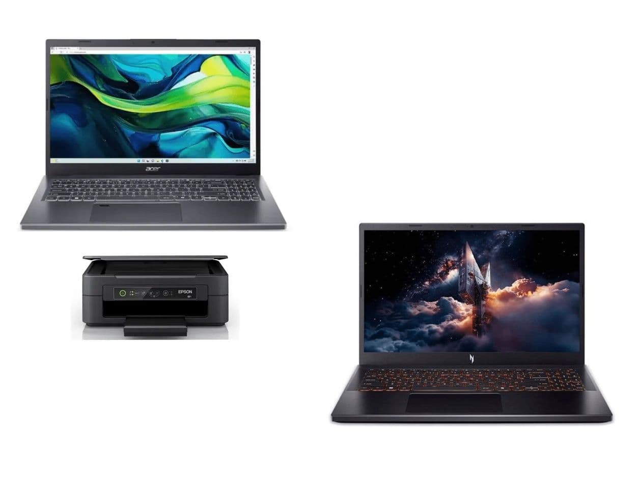 Laptop Acer Aspire 15 i9-13900H/32GB/1TB 699€ (+ δώρο) // Acer Nitro V15 i9-13900H/16GB/512GB/RTX 5050 8GB 734€