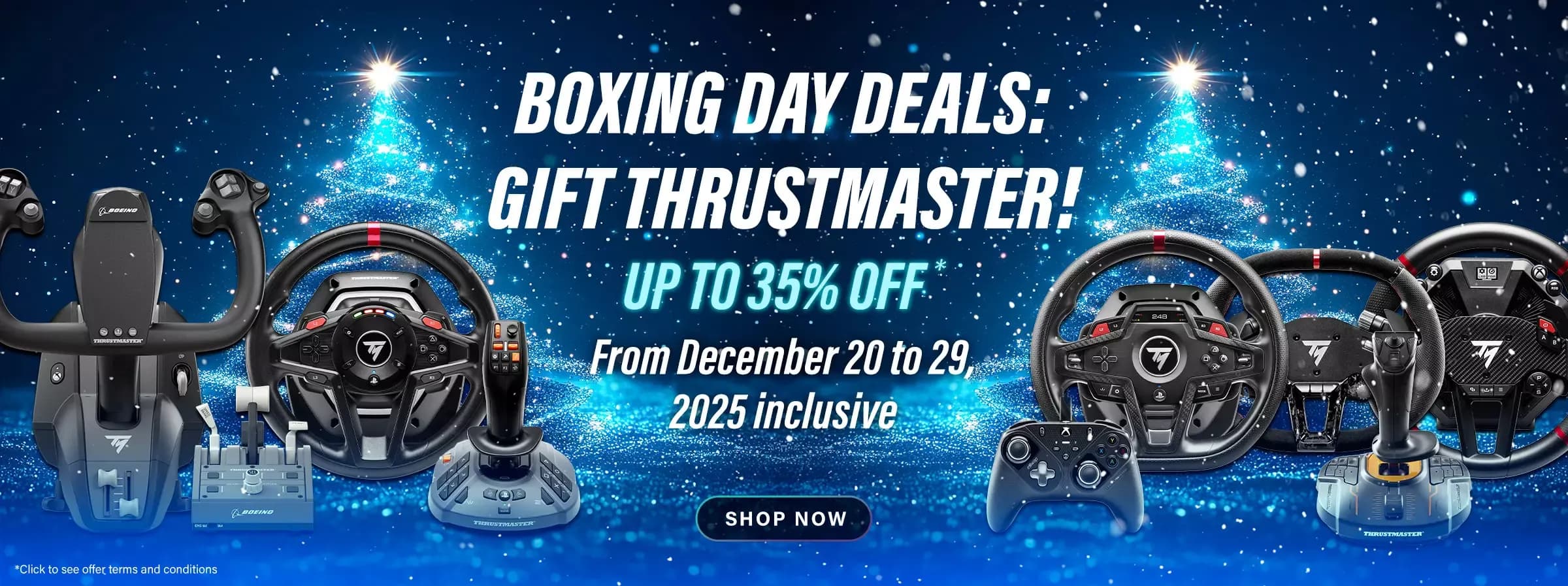 Προσφορές Thrustmaster από την επίσημη ιστοσελίδα
