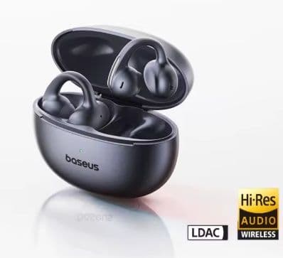 Baseus MC1 Pro Ear Clip Wireless Earphones Bluetooth 6.0 Hi-Res Ultra Open Earbuds