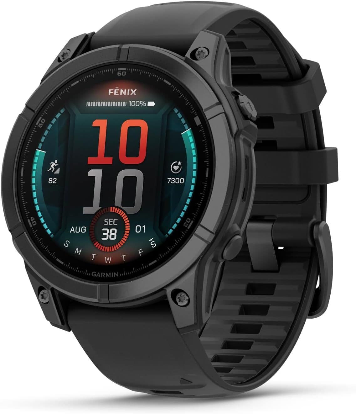 Garmin fenix E 47mm Αθλητικό Smartwatch