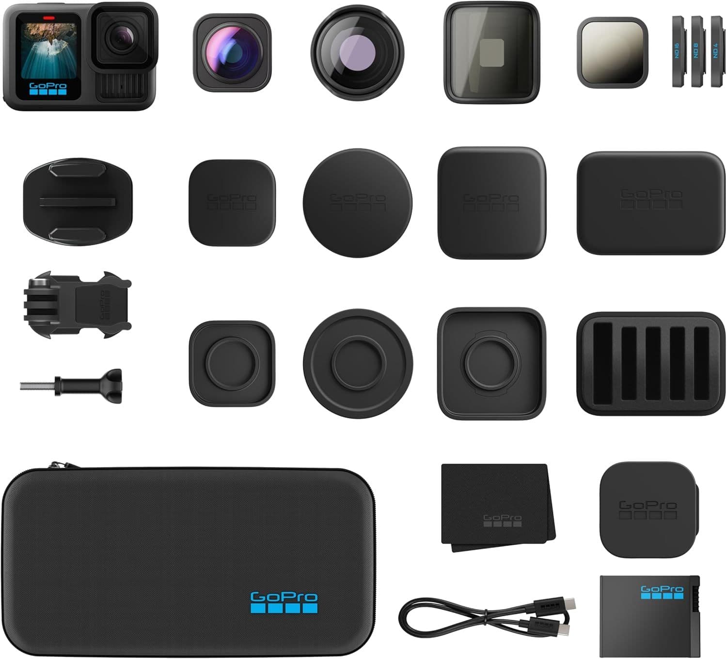 GoPro HERO13 Black Action Camera + HB-Series Lens Collection