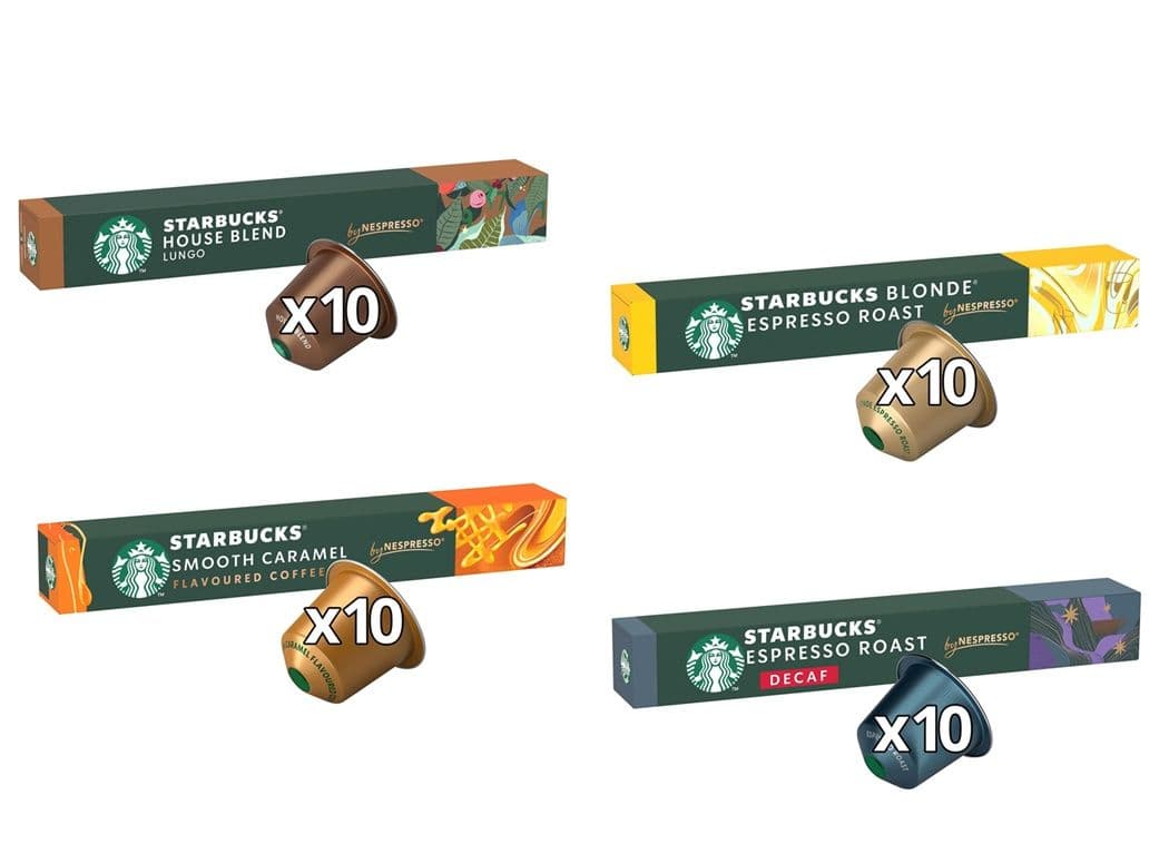 Κάψουλες Starbucks 2.74€ η 10άδα στον Σκλαβενίτη & My market