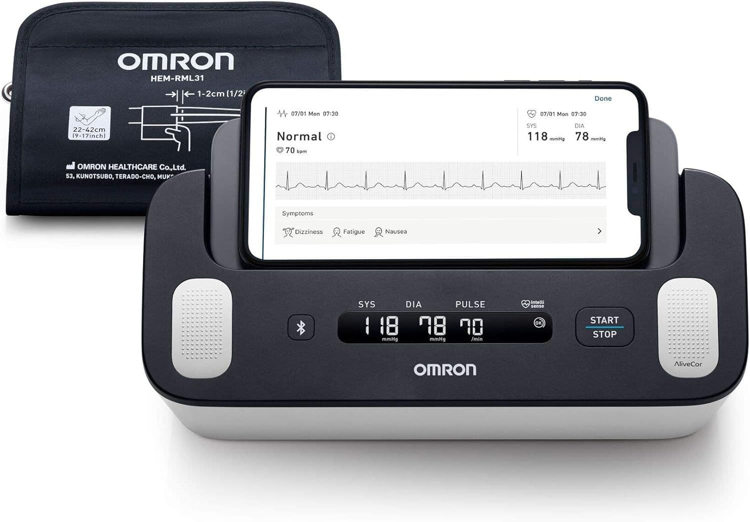 Omron Complete HEM-7530T-E3 Ηλεκτρονικό Πιεσόμετρο Μπράτσου