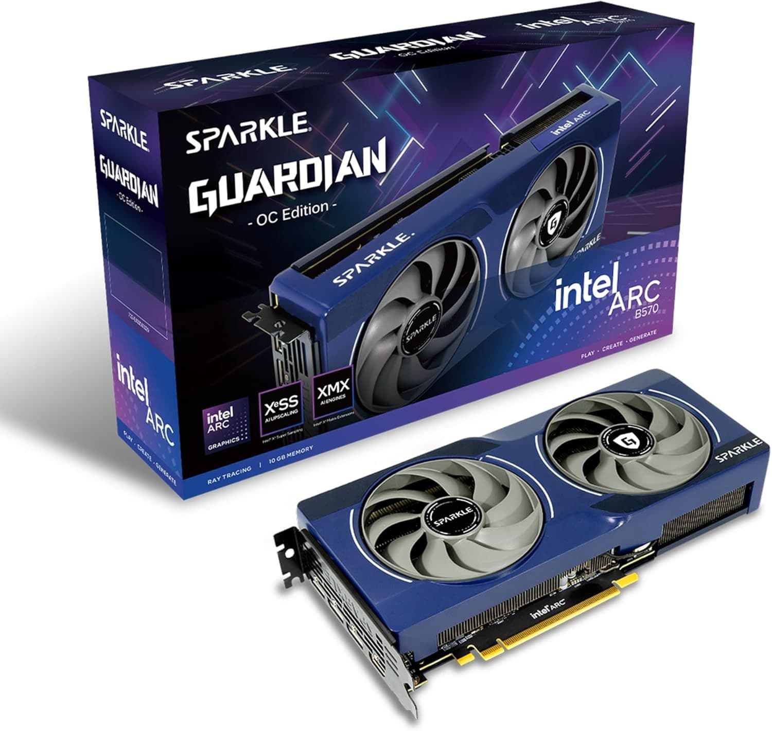 Sparkle Intel® Arc™ B570 Guardian OC 10GB GDDR6 Κάρτα Γραφικών