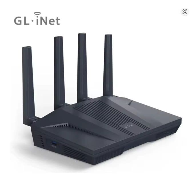 GL.iNet Flint 2 (GL-MT6000) OpenWrt Wi-Fi 6 Router