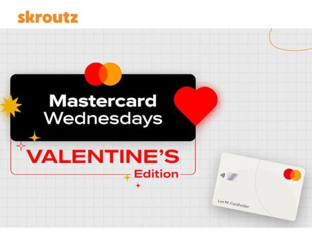 Skroutz - Με αγορές αξίας 100€+ / 200€+ με Mastercard κέρδισε κουπόνια αξίας έως 15€ / 25€ € για επόμενη αγορά