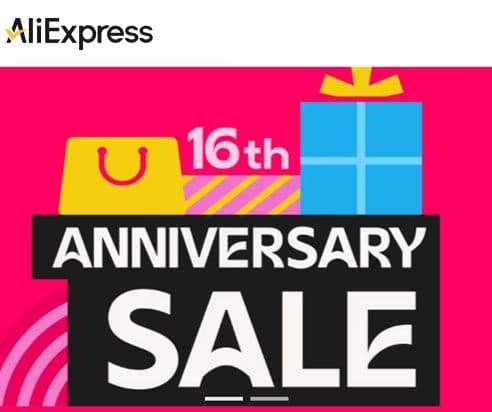 Aliexpress anniversary sale με νέα κουπόνια για επιπλέον έκπτωση