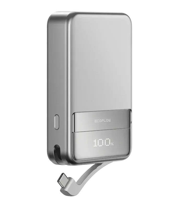 EcoFlow RAPID Magnetic Power Bank 10000mAh - Qi2 15W & Ενσύρματη Φόρτιση έως 65W | 33€