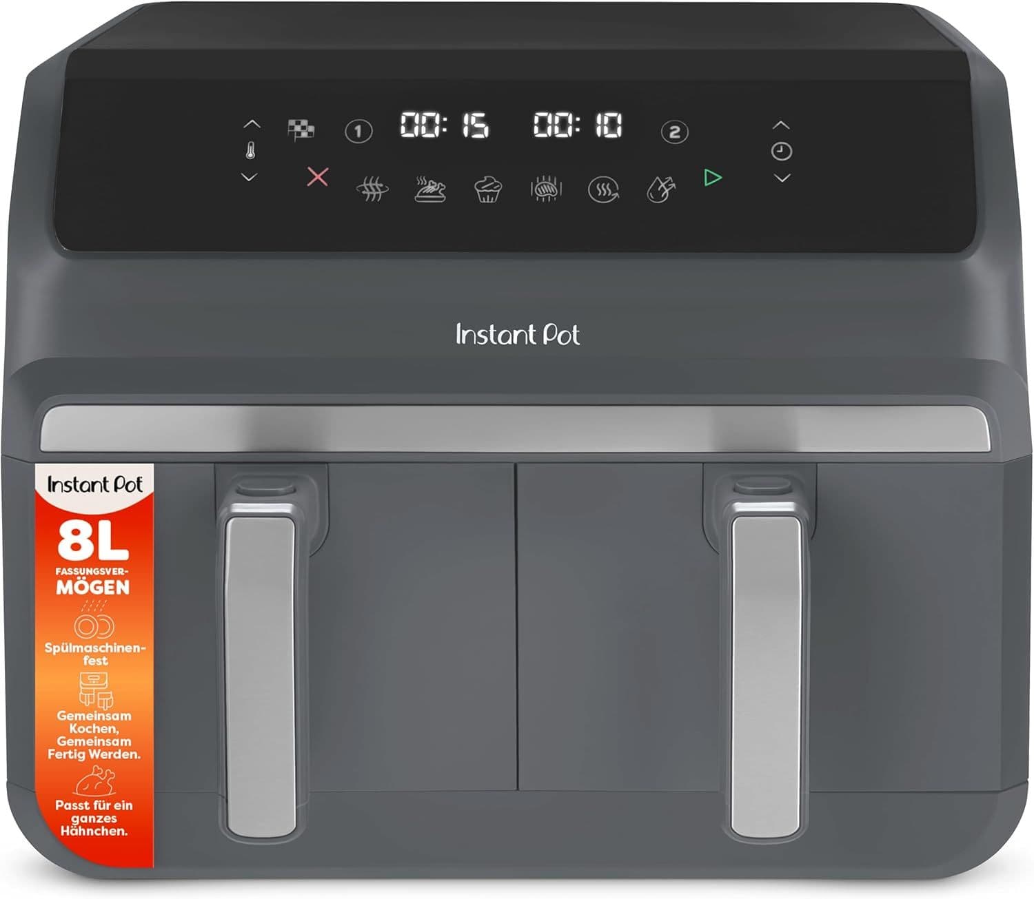 Instant Pot Vortex Dual 8L Φριτέζα Αέρος