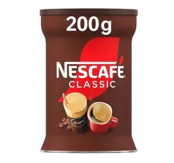 Nescafe classic στιγμιαίος καφές 200gr με 6€ σε Wolt market & AB Βασιλόπουλο