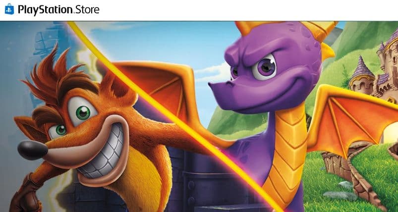 Spyro + Crash Remastered Game Bundle - PS4 (& άλλες προσφορές από PS Store)