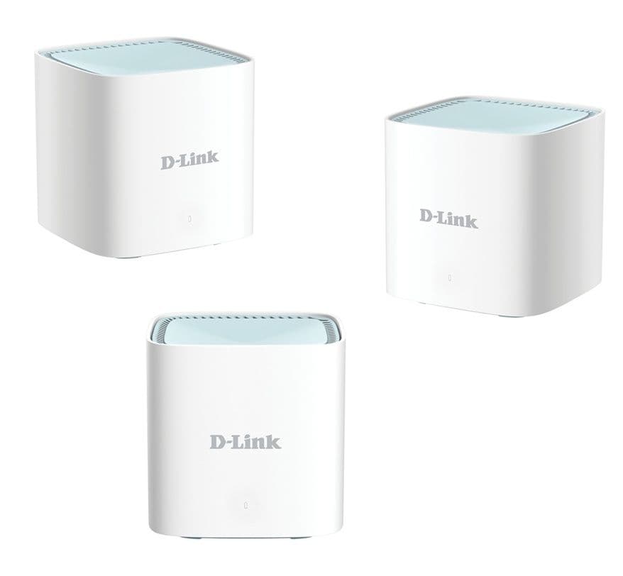 D-LINK M15 Eagle Pro AI AX1500 Σύστημα Mesh Wi-Fi 3-Pack με 85€ & 2-Pack με 69€