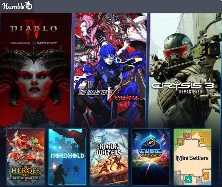 Diablo IV (μαζί με άλλα παιχνίδια) στο Humble Choice Μαΐου