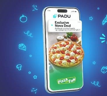 Δωρεάν pizza από την Pizza Fan για χρήστες Padu-Nova
