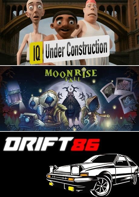 IQ Under Construction, Moonrise Fall & Drift86 Δωρεάν απο το Steam