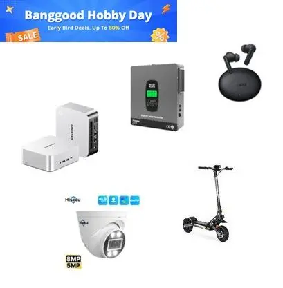 Προσφορές από Banggood για την Hobby Day Sale και έκπτωση στο checkout