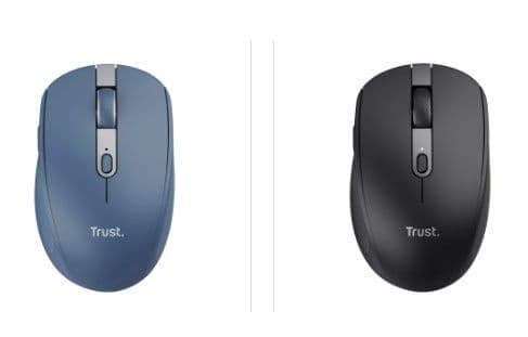 Trust Ozaa Ασύρματο Mouse - επεναφορτιζόμενο - multi device - Silent 11.90€