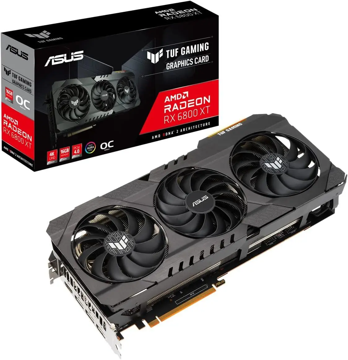 ASUS TUF GAMING RX 6800 XT OC 16GB Κάρτα Γραφικών
