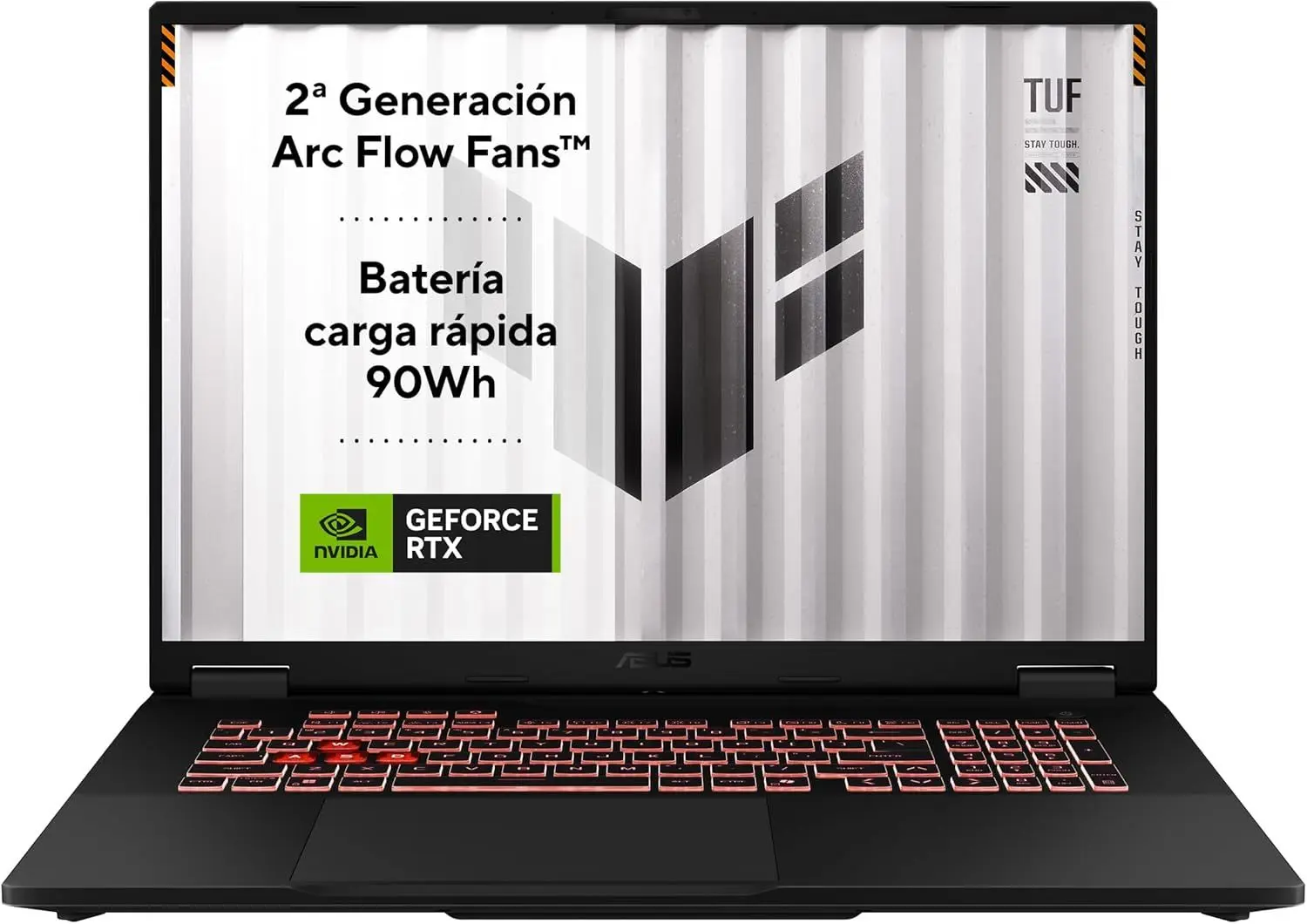 ASUS TUF Gaming A18 FA808UP-S8113 (18" WUXGA IPS 144Hz / Ryzen 7 260 / 16GB / 1TB / RTX 5070 / QWERTY ES / No OS) Laptop