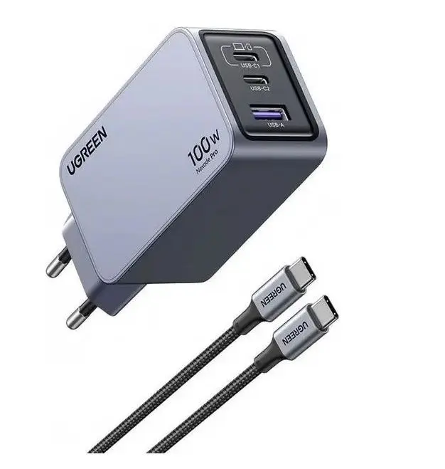 Φορτιστής Ugreen X757 Nexode Pro 100W με Καλώδιο USB-C (+άλλα προϊόντα από Crazy Sundays)