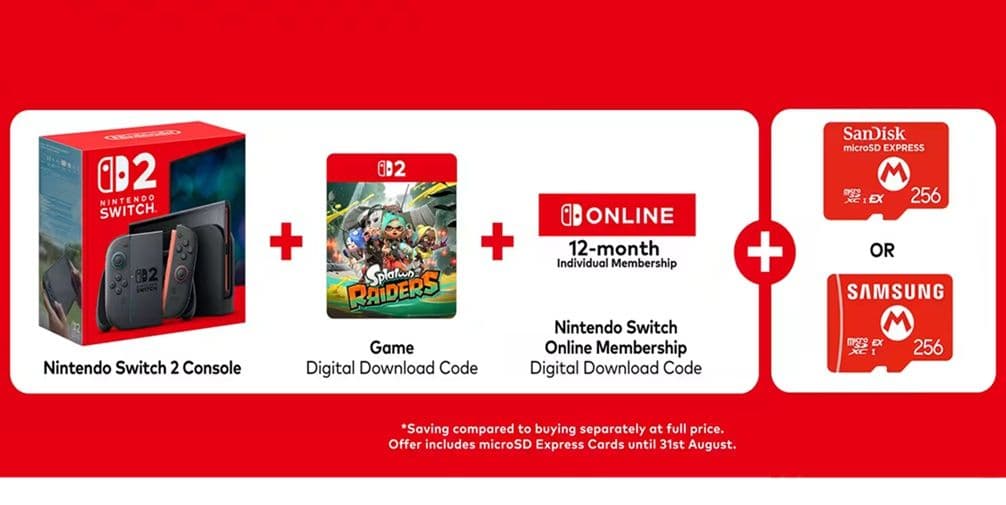 Nintendo Switch 2 bundles με δώρο αξεσουάρ