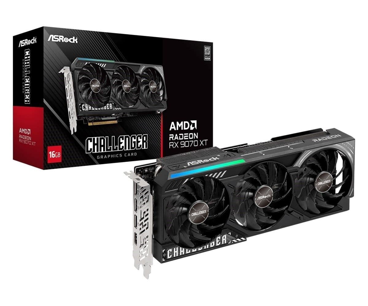 ASRock RX 9070 XT 16GB GDDR6 Challenger 695,00€ και 62€ σε coins για συνδρομητές Skroutz