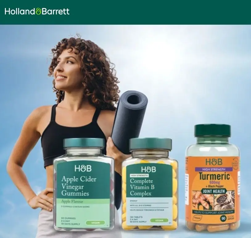 Holland and Barrett Mix & Match 2+1 δώρο σε επιλεγμένα είδη