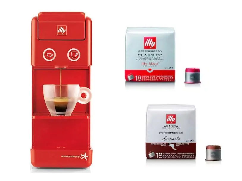 Με 8 συσκευασίες καφέ ILLY δώρο μηχανή καφέ iperespresso στον ΑΒ Βασιλόπουλο
