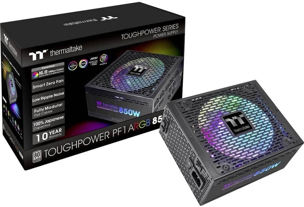Thermaltake Toughpower PF1 850W ARGB Τροφοδοτικό Υπολογιστή