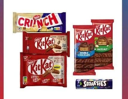 1+1 Kit Kat | Crunch | Smarties απο τα My market