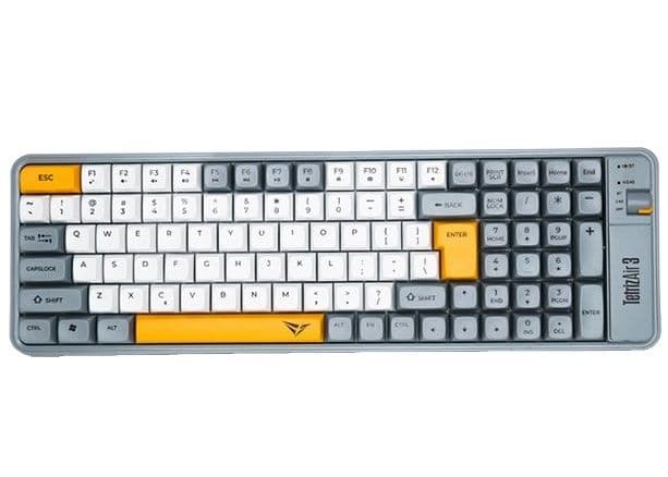 Alcatroz Tetriz Air 3 BT5.3/2.4G Ασύρματο Gaming Πληκτρολόγιο