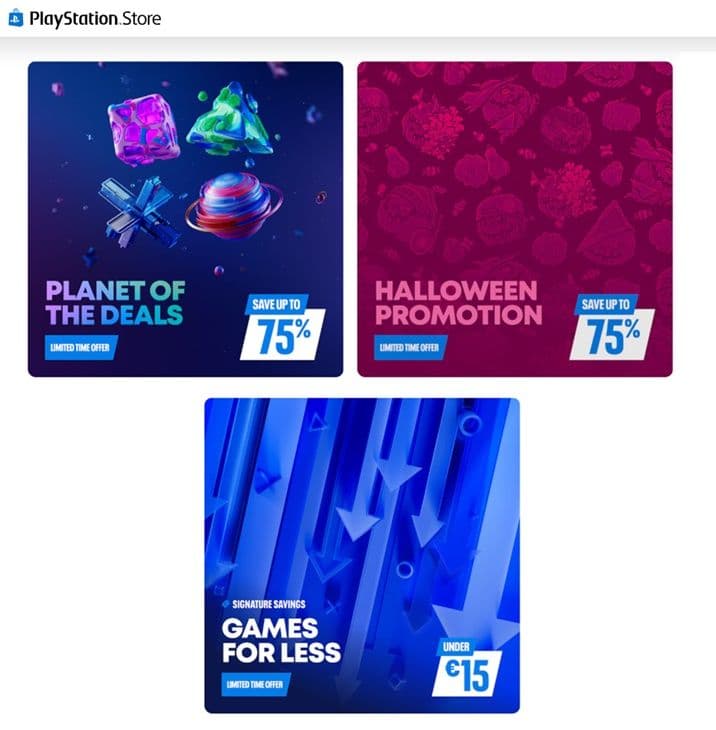 Διάφορες Εκπτώσεις στο PlayStation Store