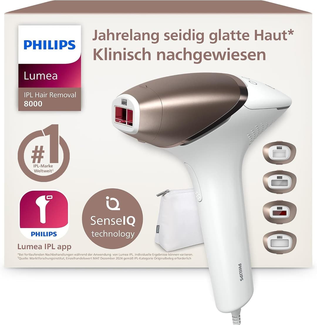 Philips Lumea IPL 8000 Series (BRI948/00) Αποτριχωτική Μηχανή Laser